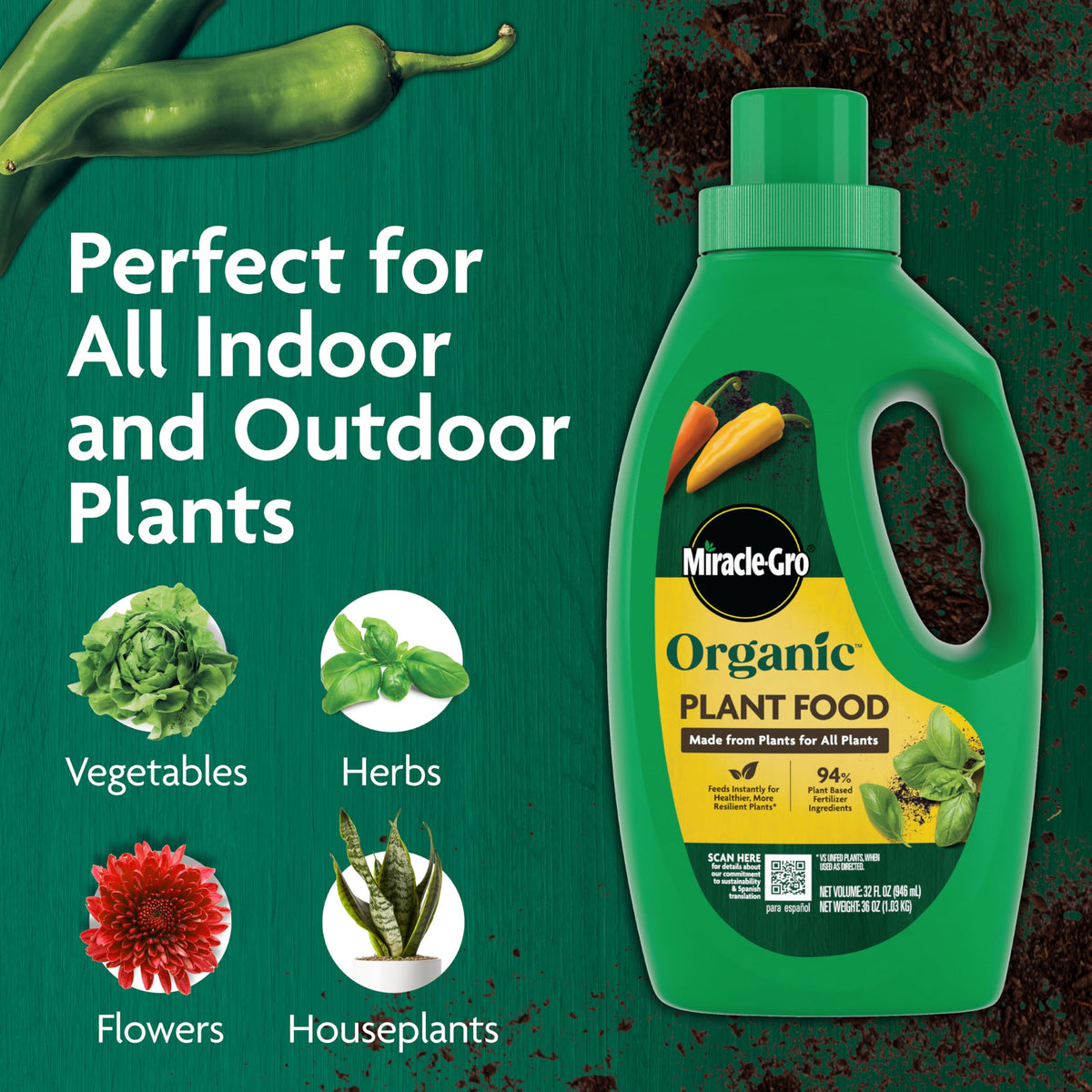 Organic Plant Food 32 fl. oz. O632287