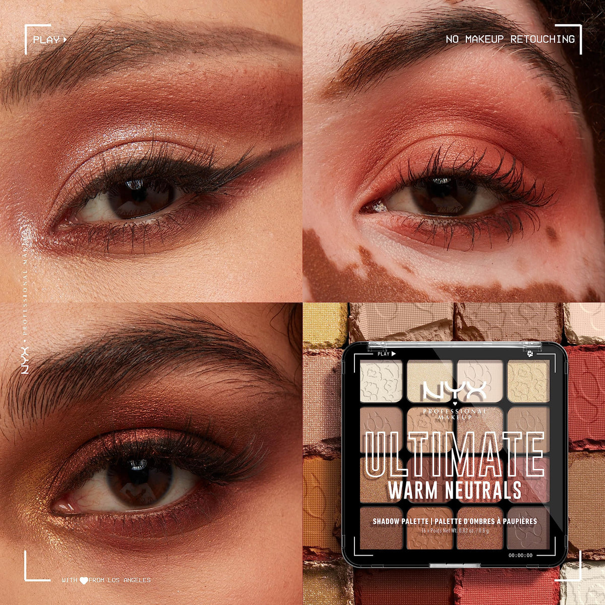 Warm Neutrals Eyeshadow Palette Z168233